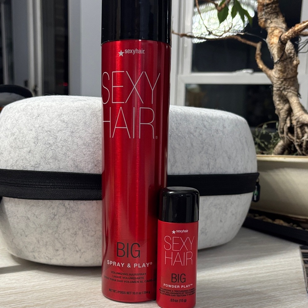 Sexy Hair Spray and Play & Powder Play Set NEW